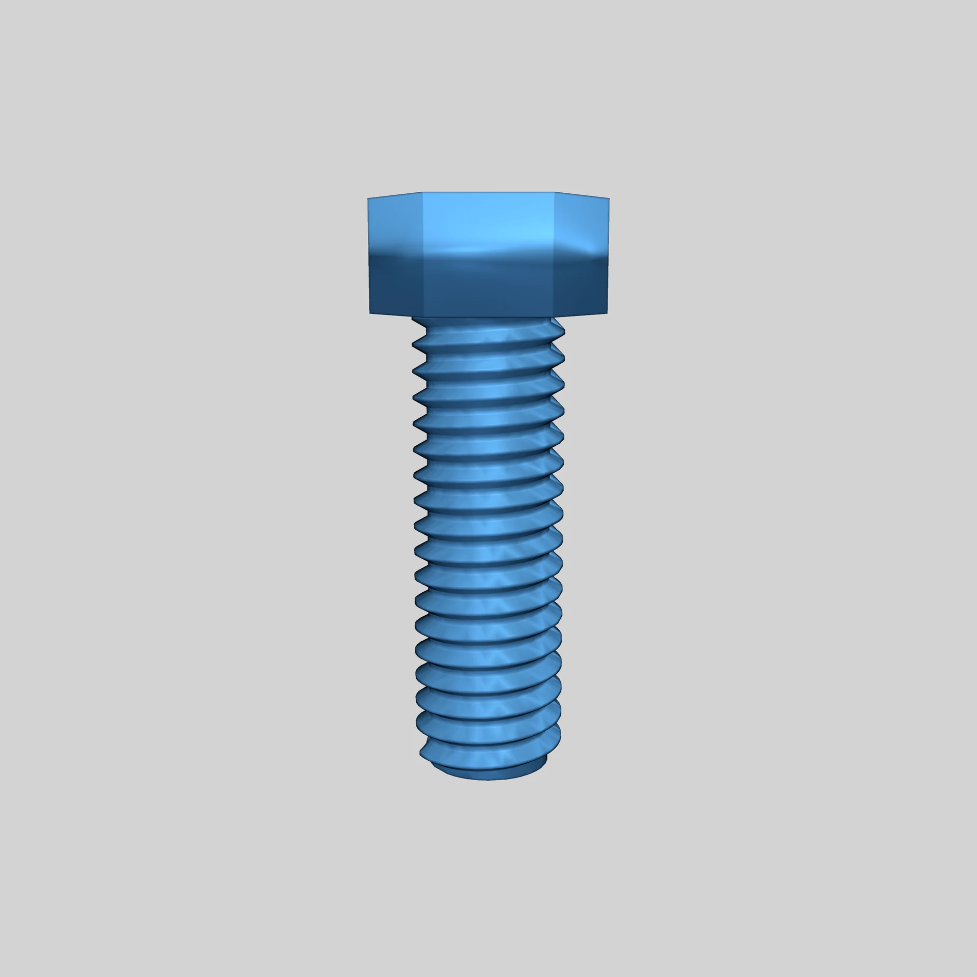 Модель болтов с шестигранной головкой