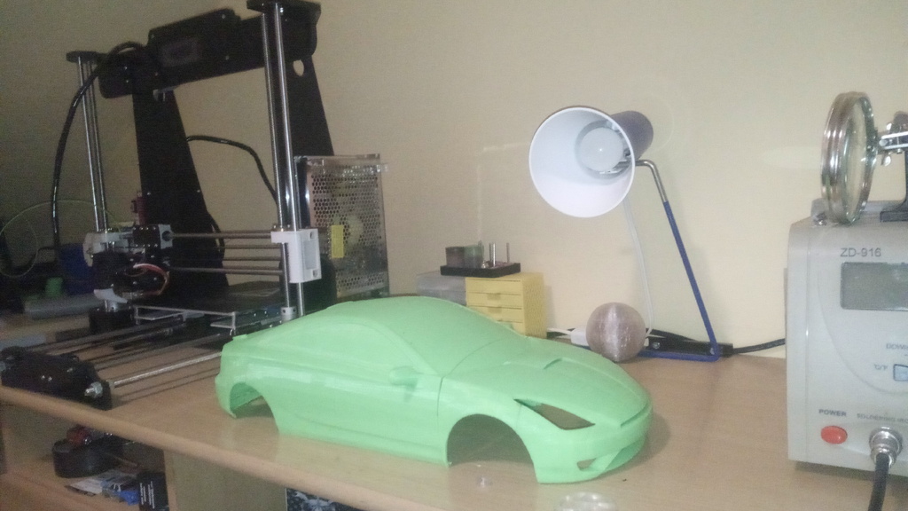 3D Модель с удаленным крылом