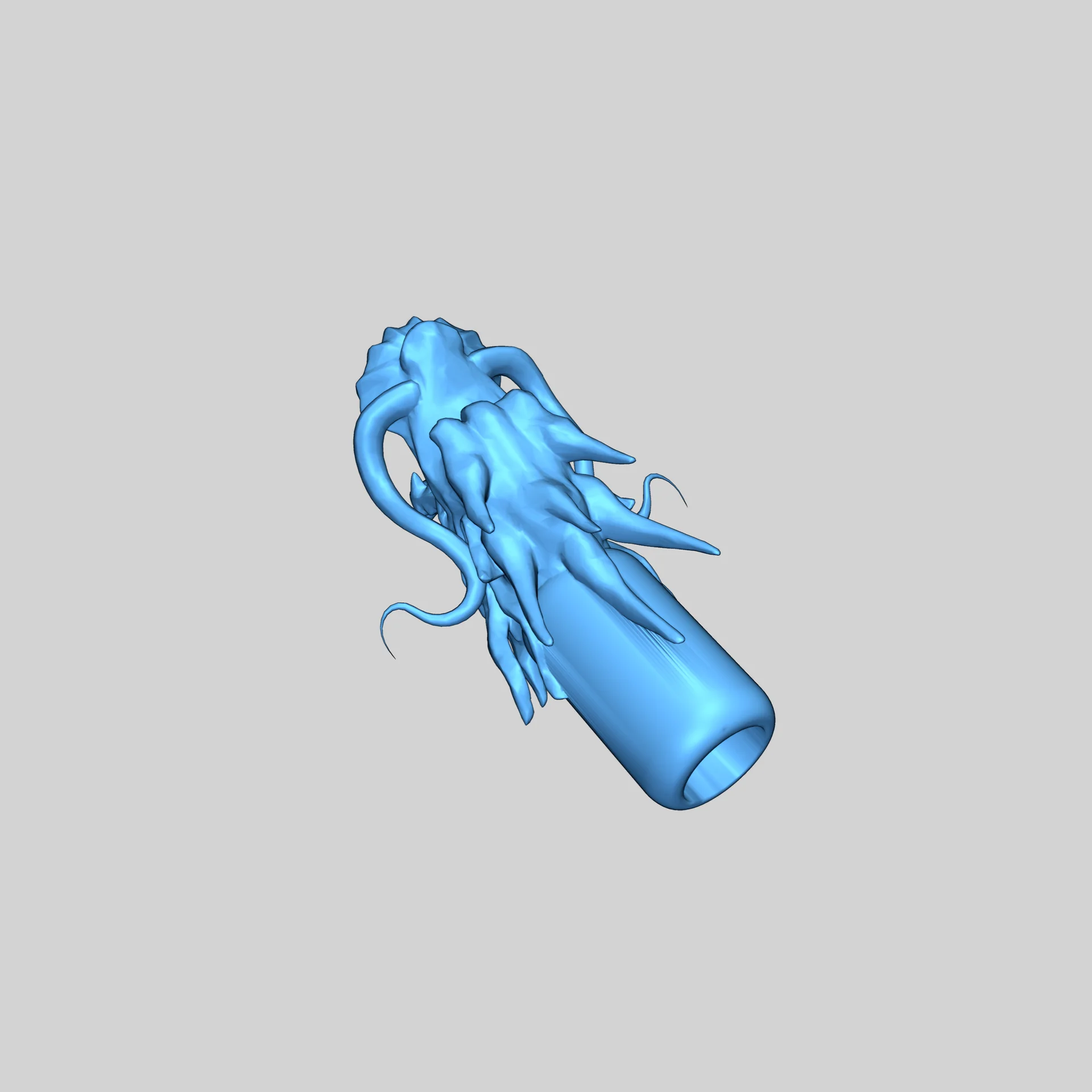 Держатель для штор в виде головы дракона