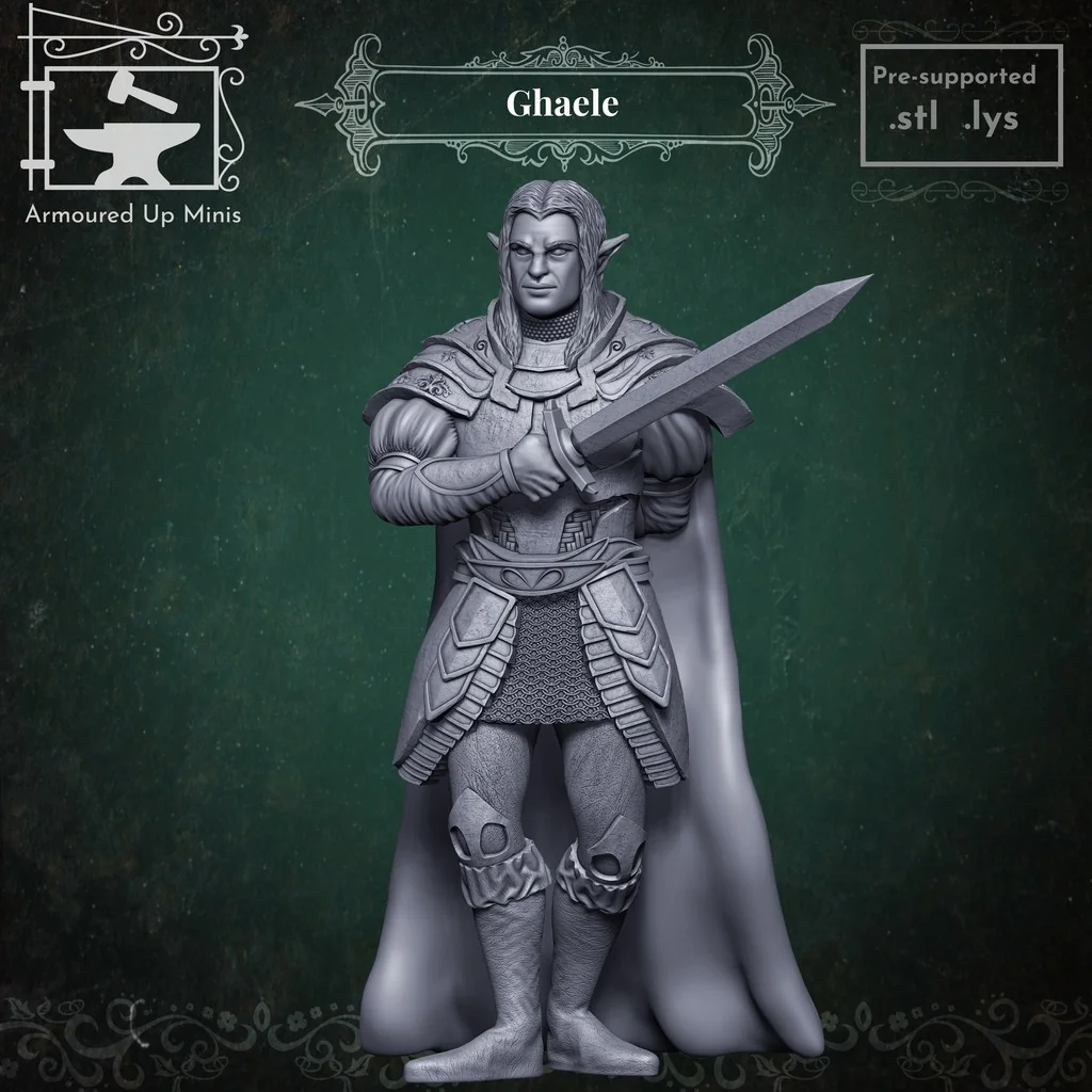 Миниатюра Ghaele для настольных RPG