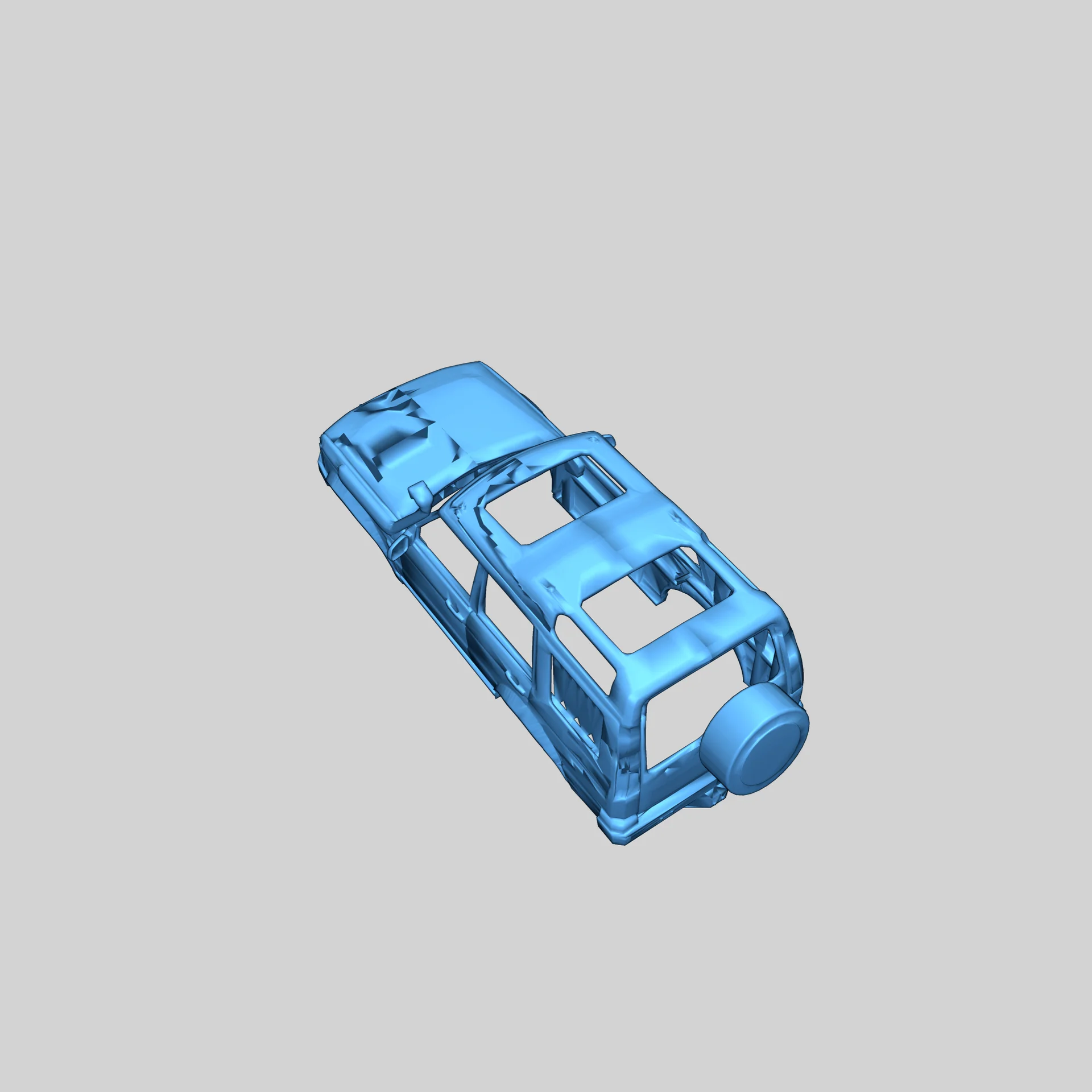 Кузов Land Rover Discovery 2 в масштабе 1:24