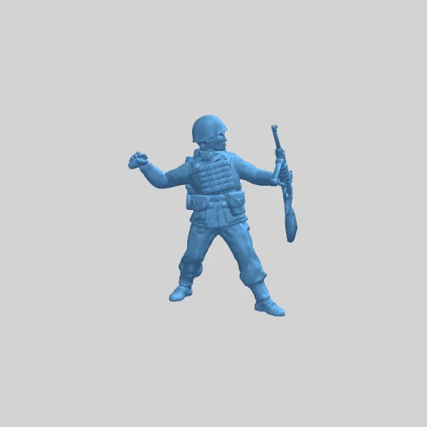 Итальянские десантники 28 мм Второй мировой войны