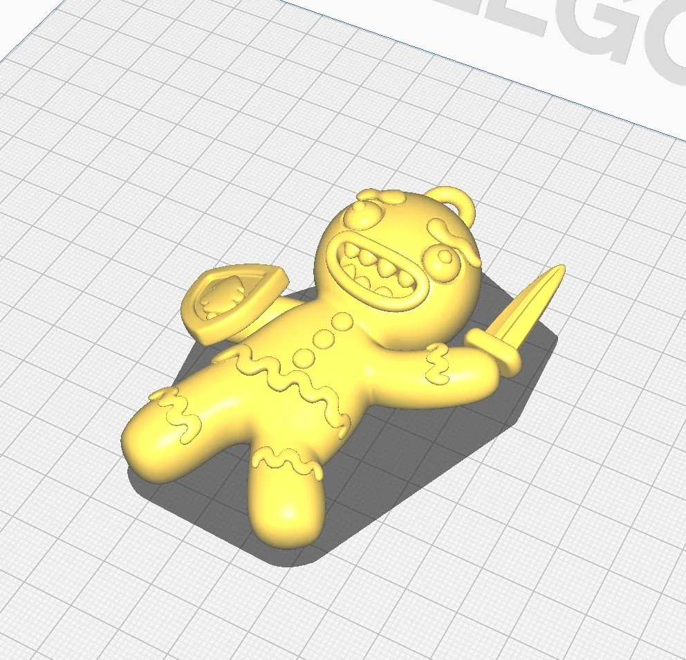 Украшение: Имбирный Человек-Воин