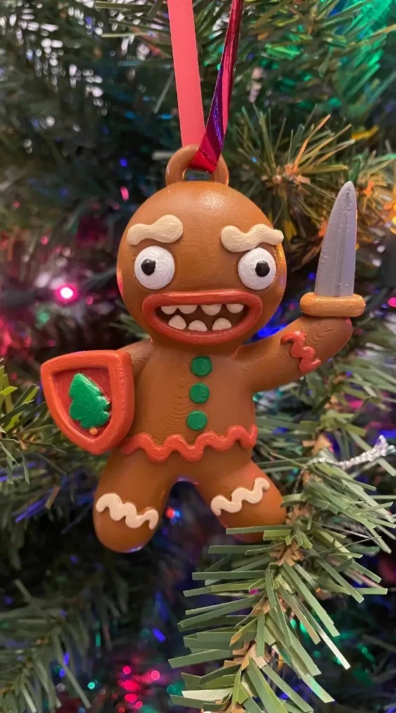 Украшение: Имбирный Человек-Воин