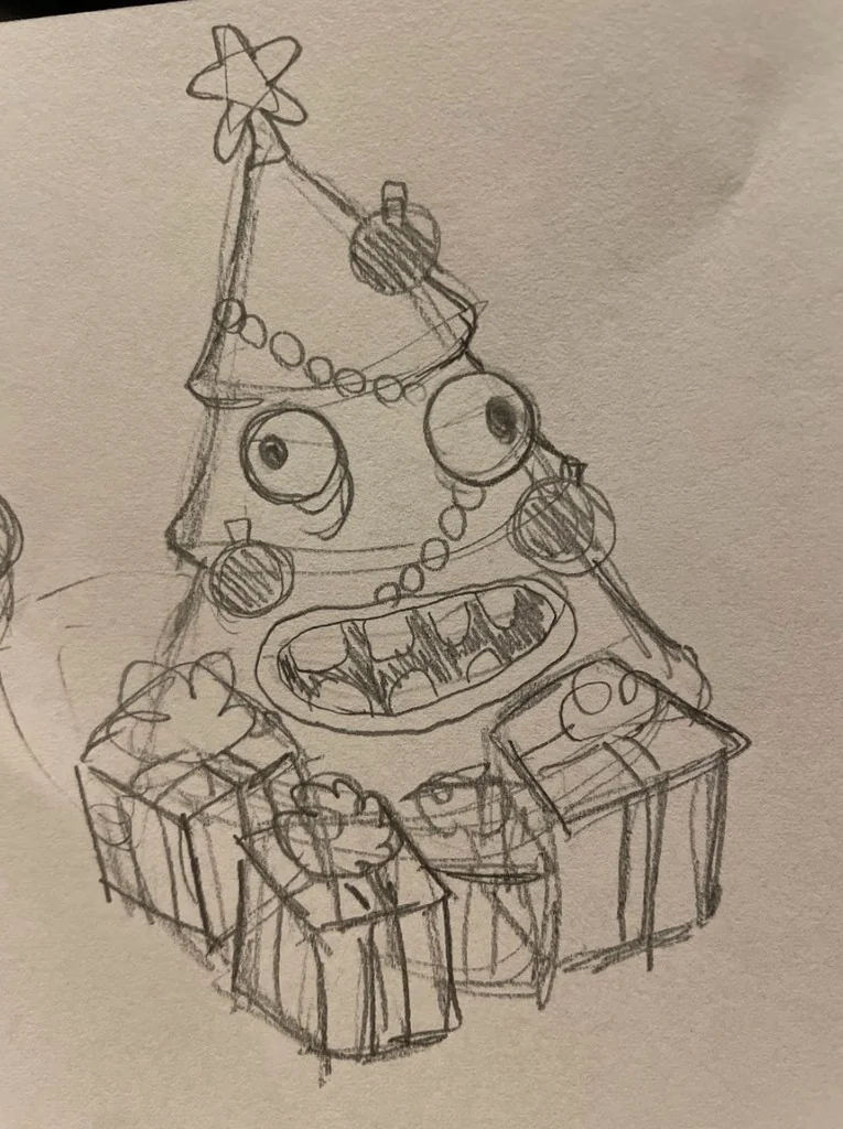 Странная рождественская елка