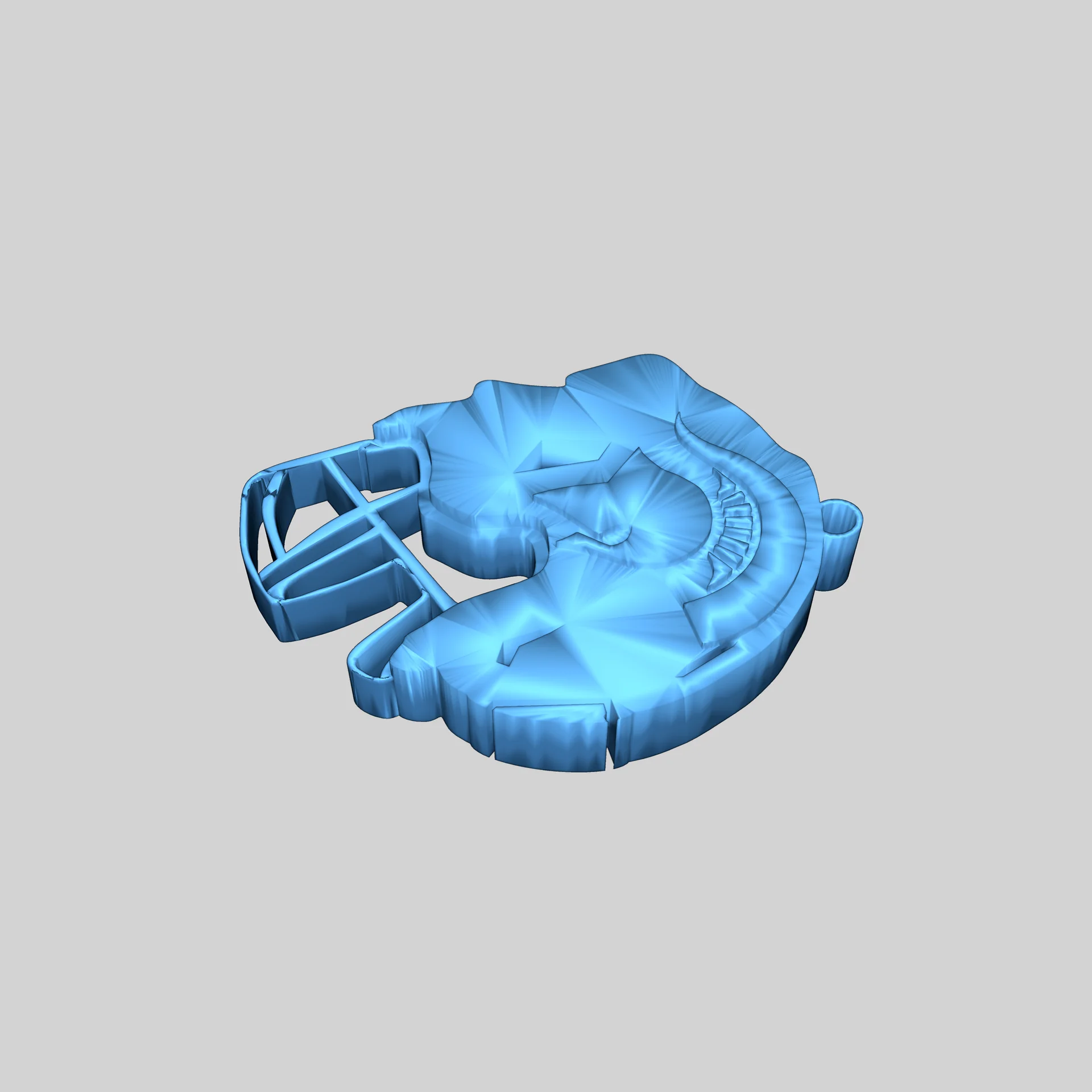 Ключница в форме шлема Michigan State