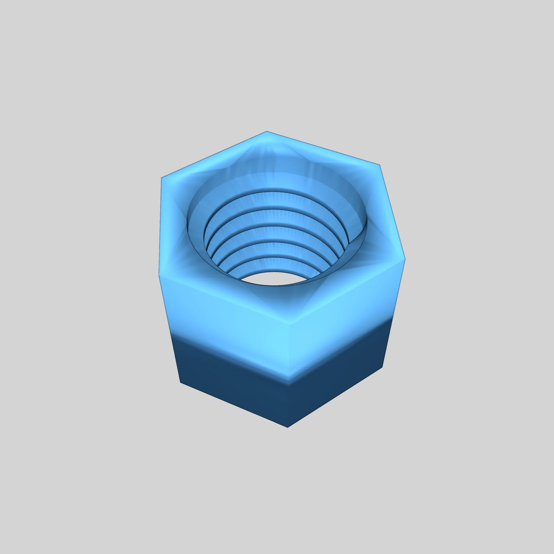 Модель гаек для 3D-печати