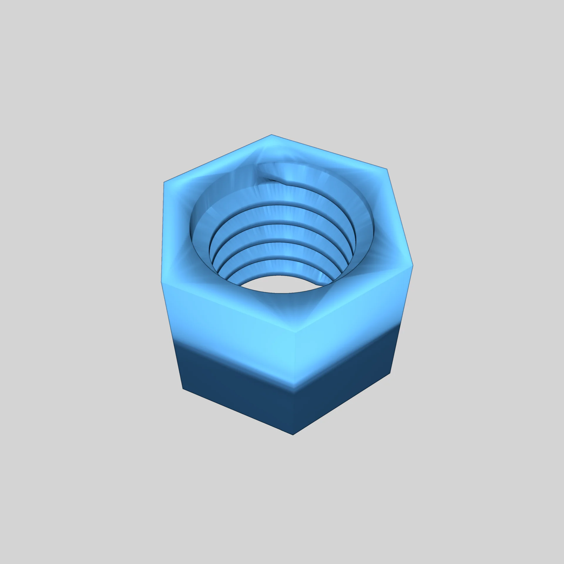 Модель гаек для 3D-печати