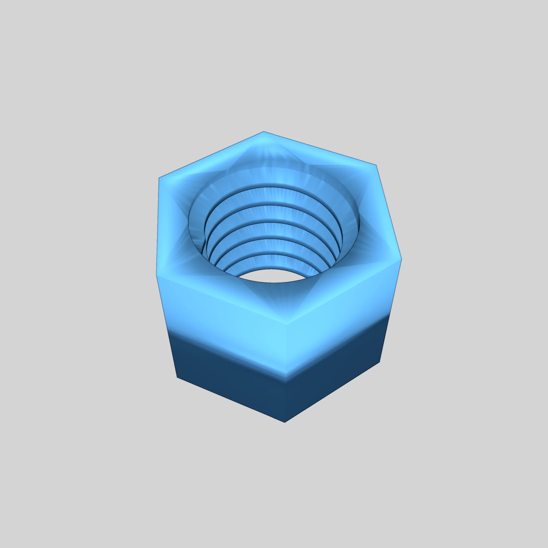 Модель гаек для 3D-печати