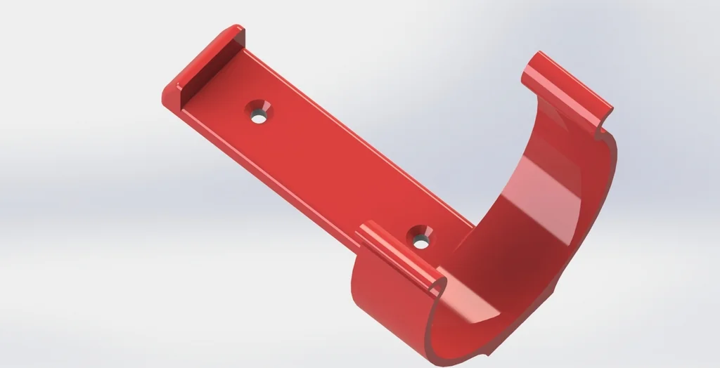 Держатель для баллонов с краской на стену