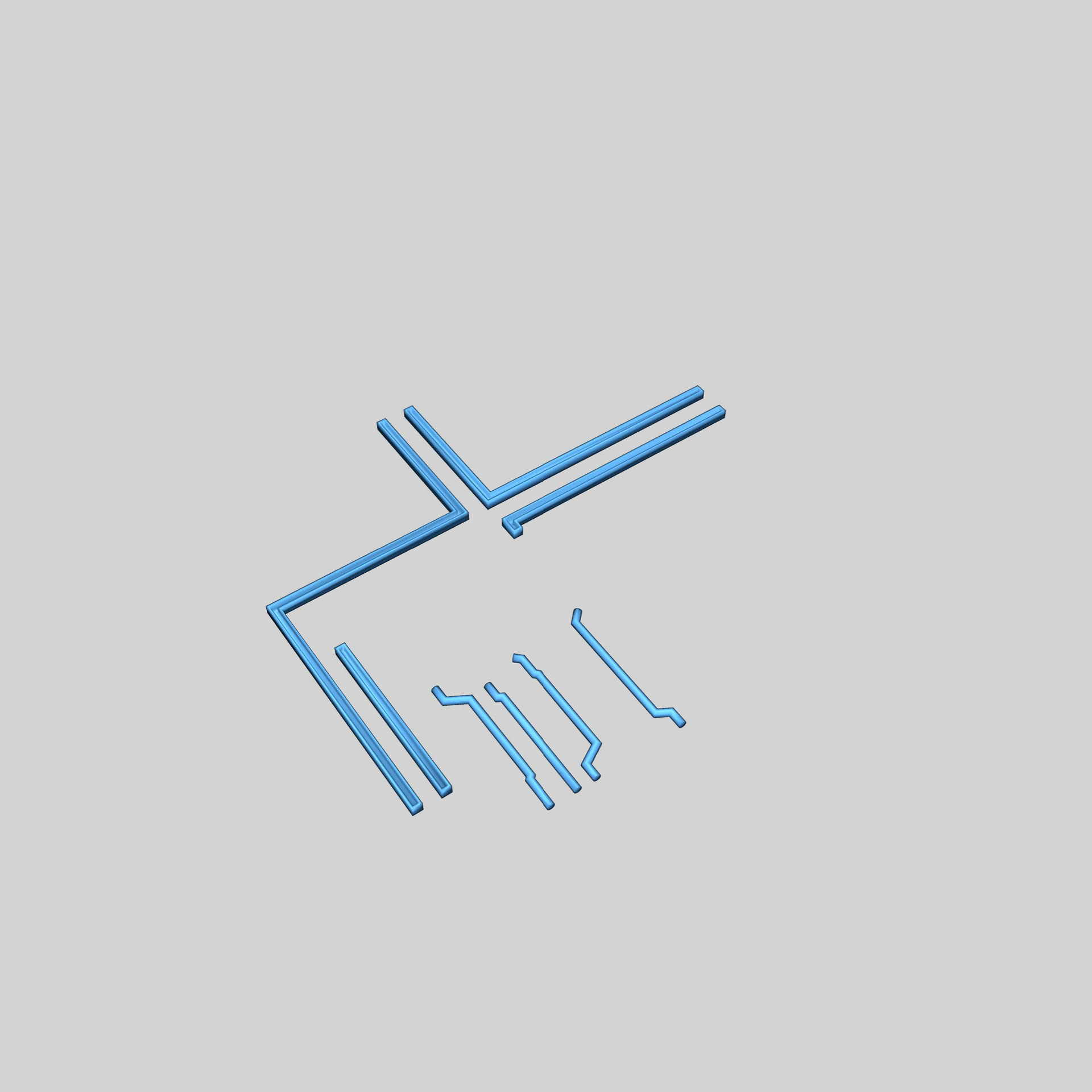 Модель дома в стиле Крафтсман HO