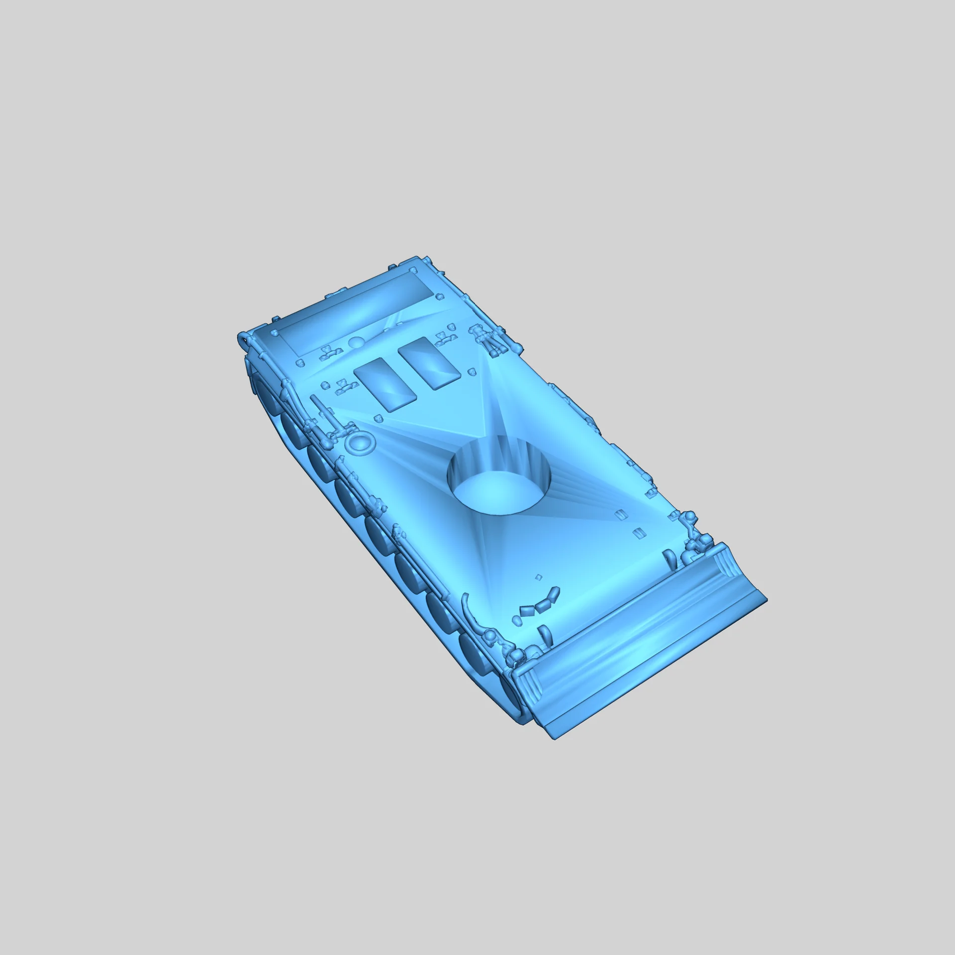 Kampfpanzer 07 P(E) 1:100 - Модель танка