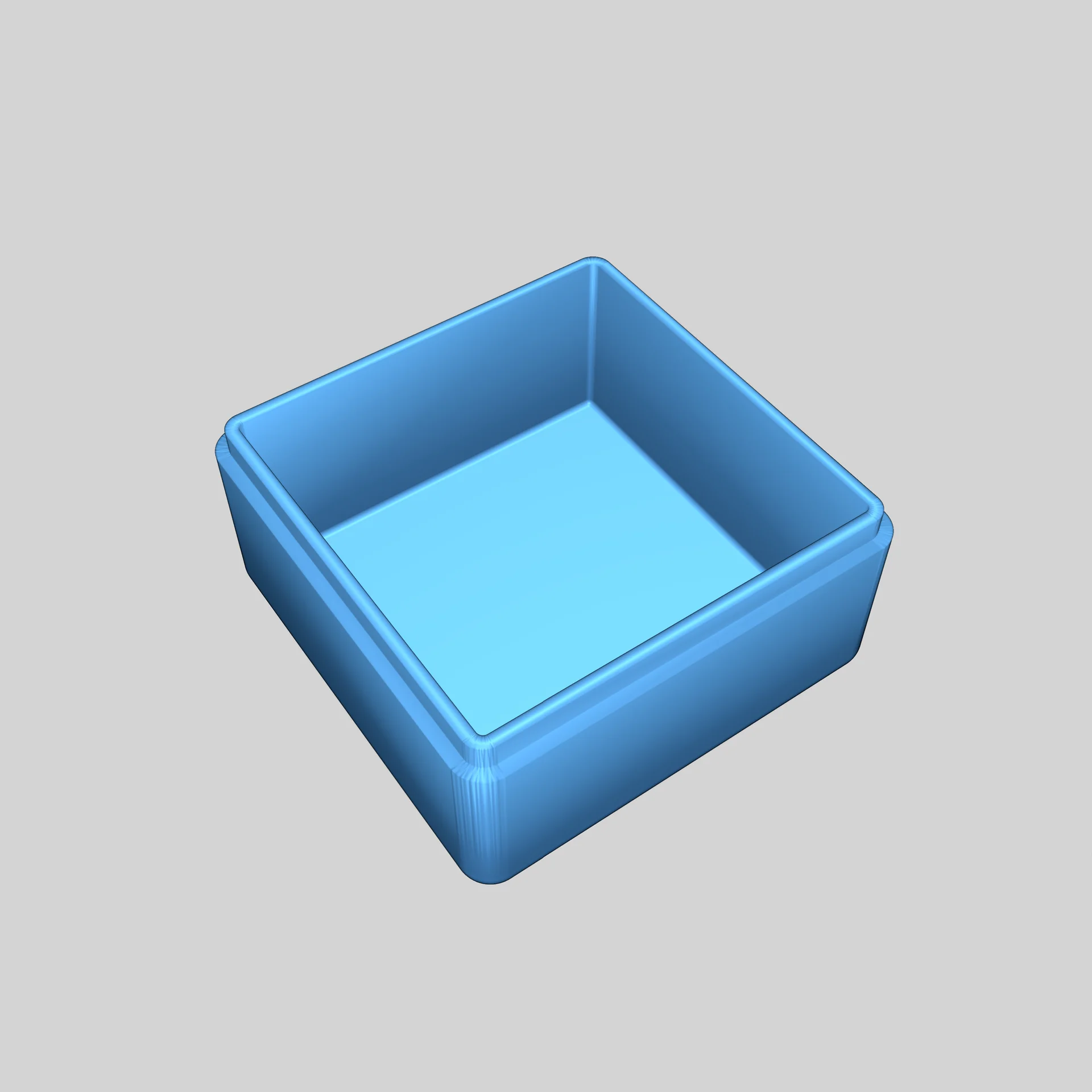 Настраиваемая прямоугольная коробка для хранения с крышкой