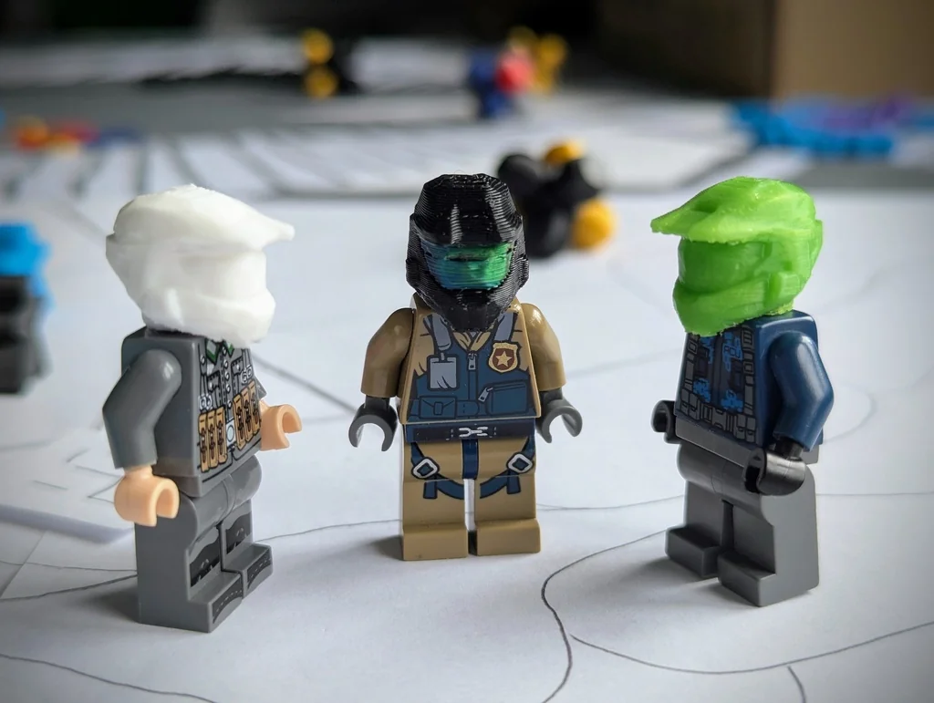 Голова Мастера Чифа (совместима с Lego)