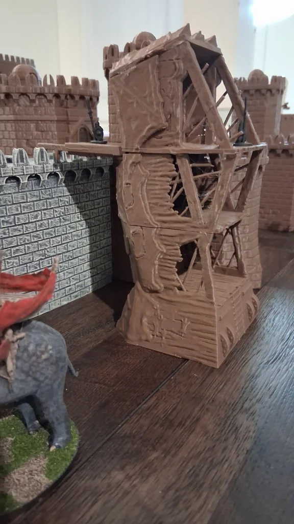 Осадная башня орков Версия 2 (10мм)