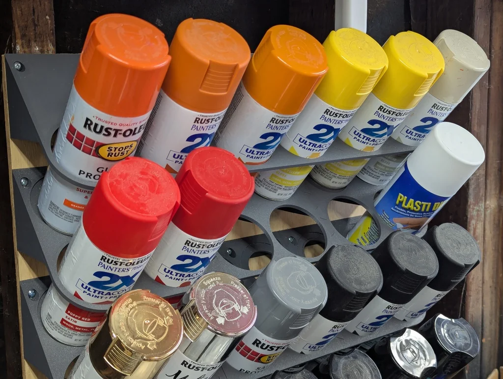 Держатель для баллончиков с краской