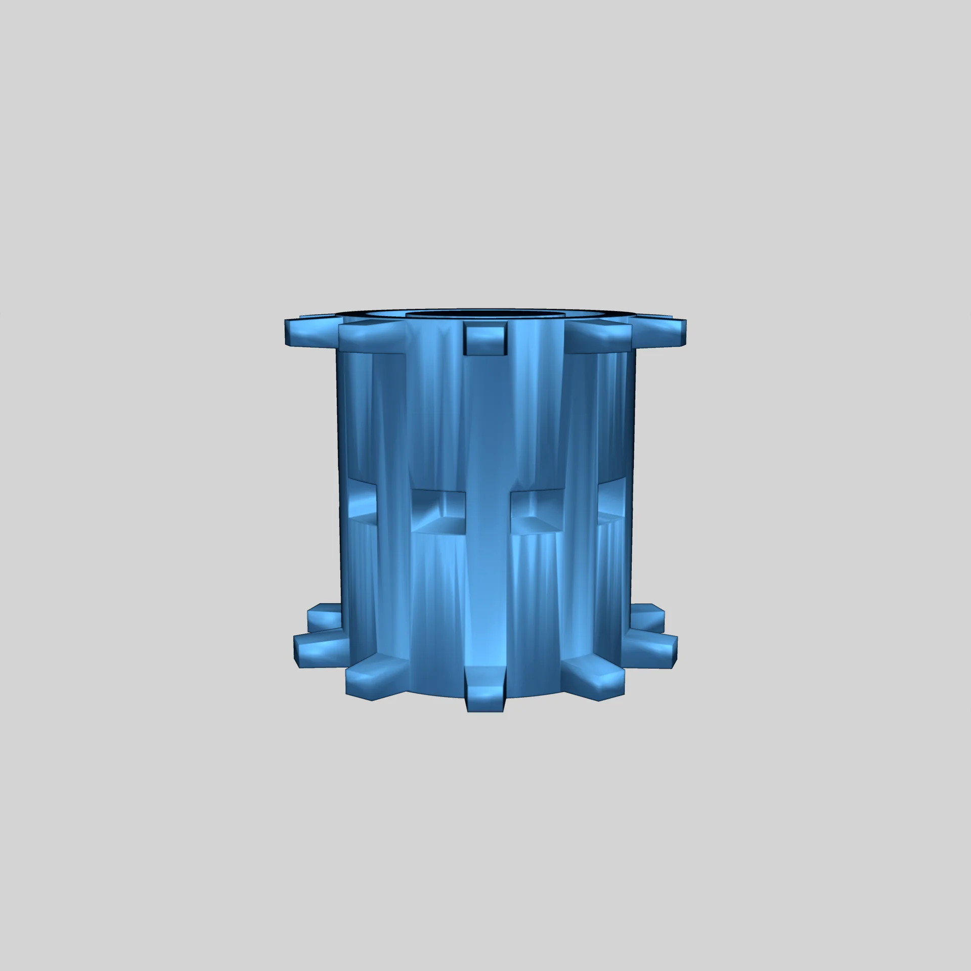 Модель гусениц и звездочек для танка