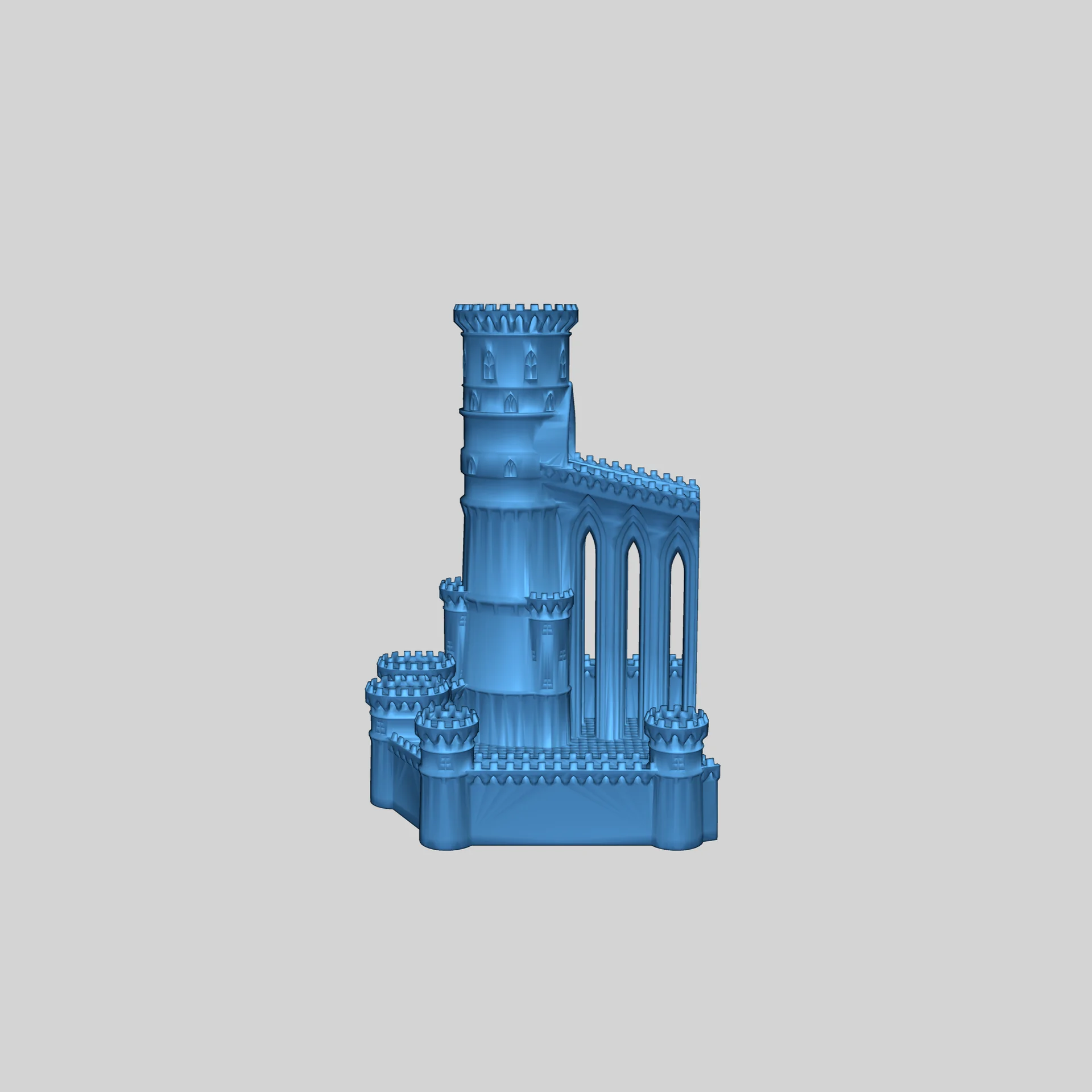 Модель Датского Замка (половинки)