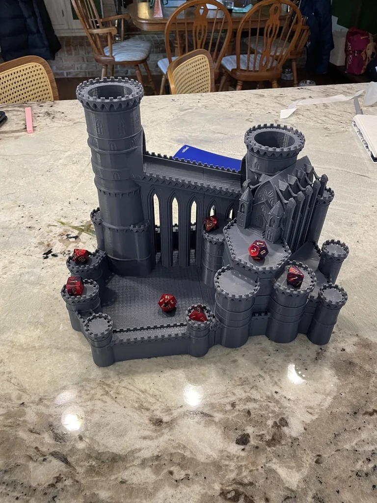 Модель Датского Замка (половинки)