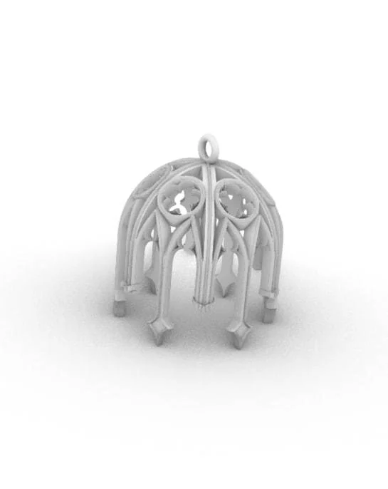 Готическая рождественская игрушка