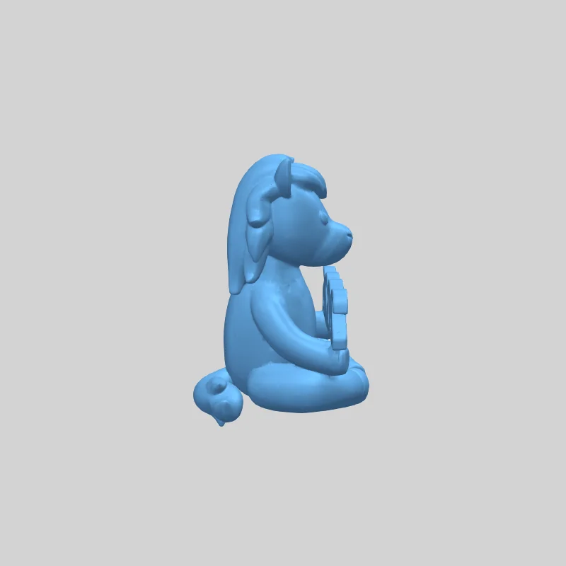 3D модель: Лошади 2026