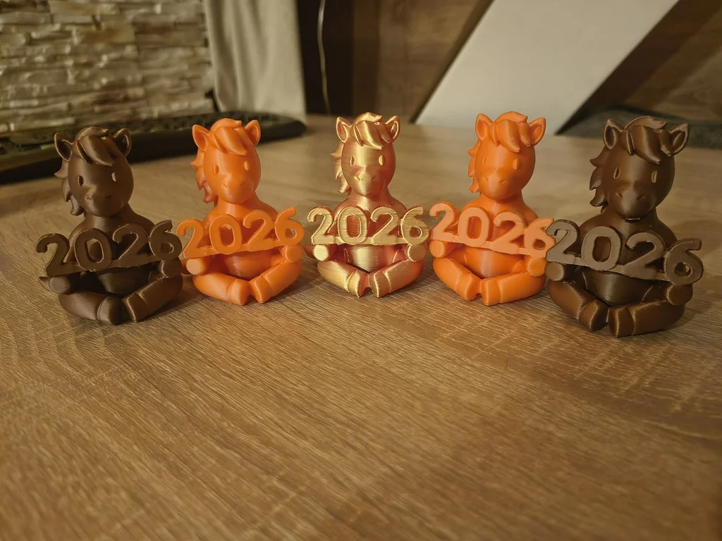 3D модель: Лошади 2026