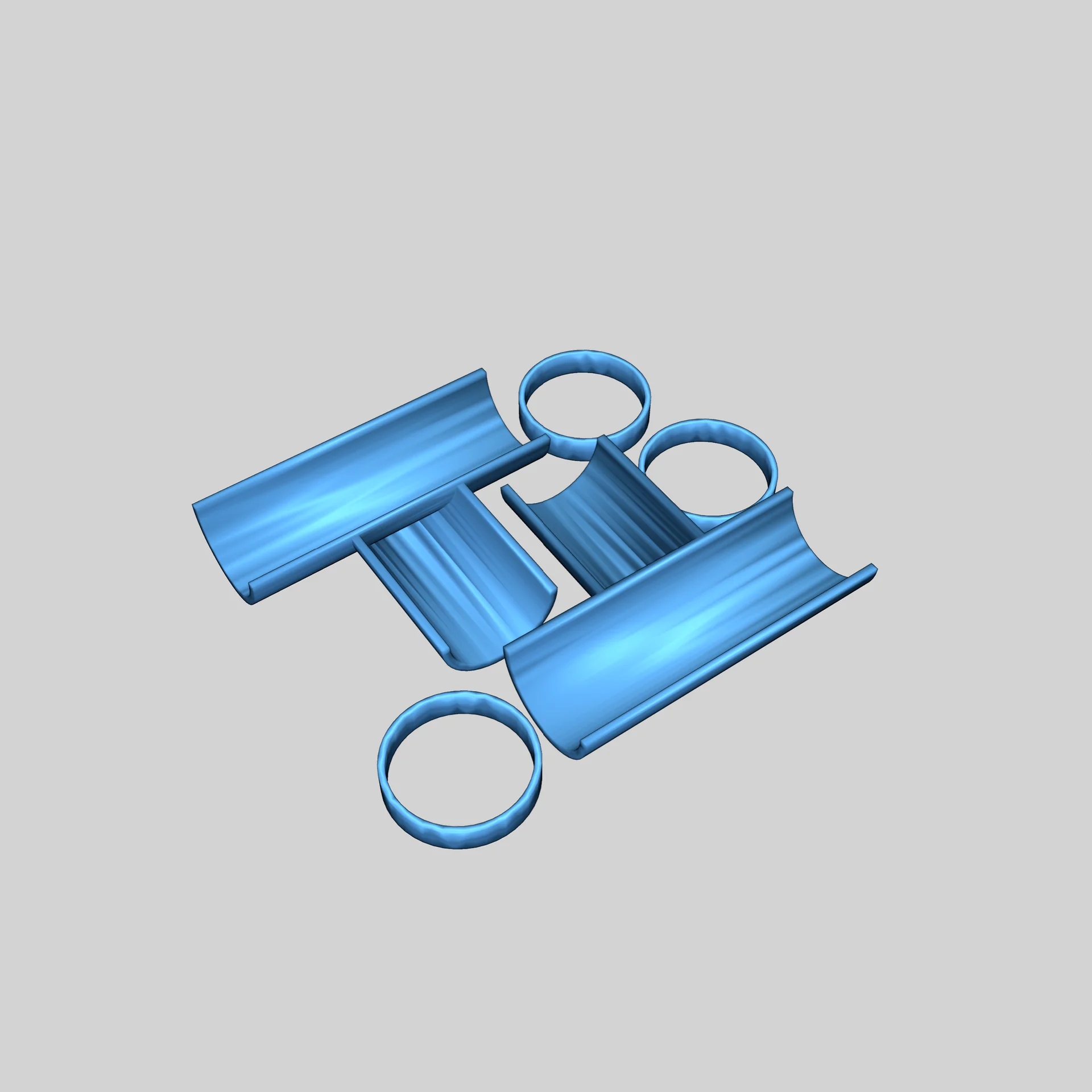 Уголок 90° для алюминиевой трубы 19.25 мм OD – 3-ходовой соединитель