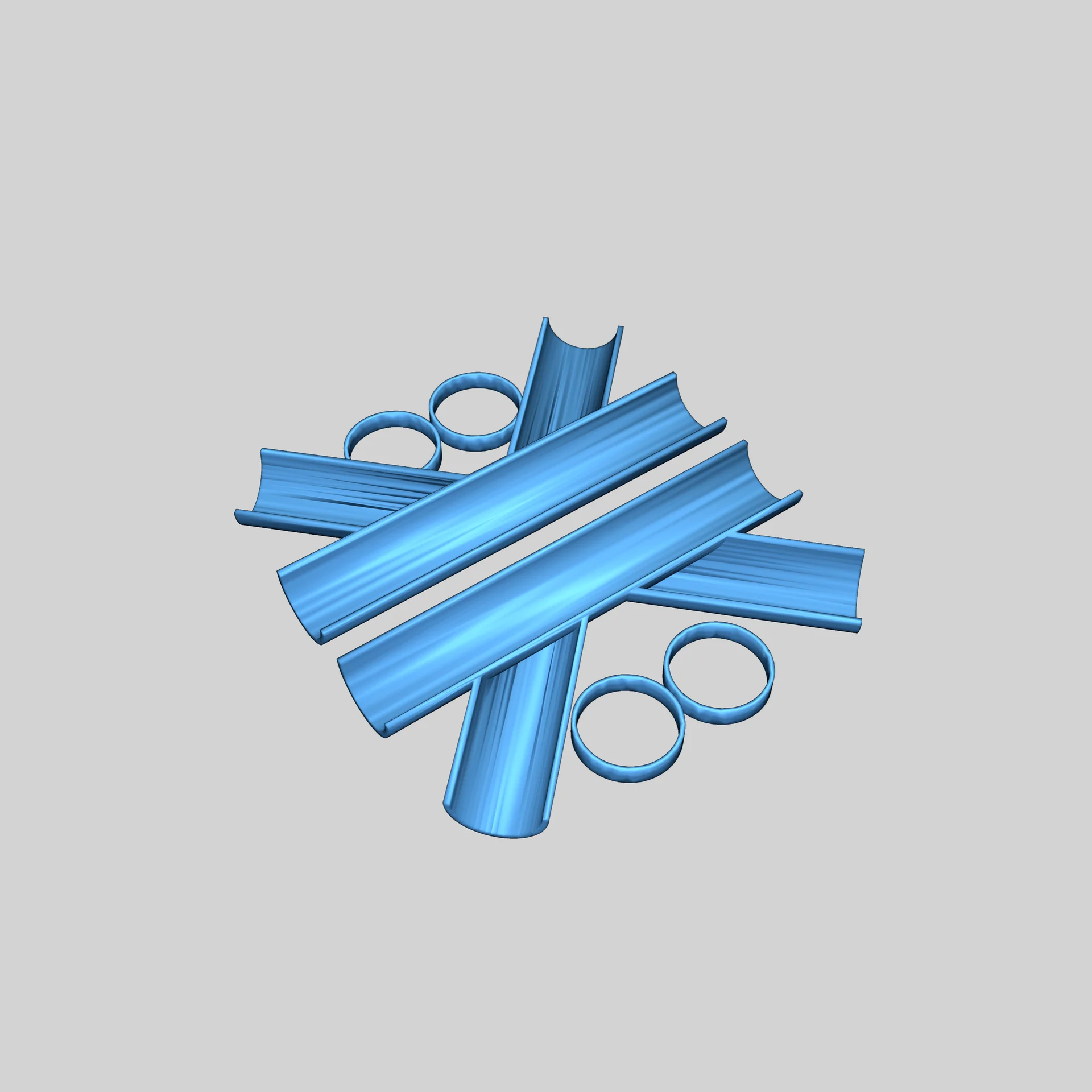 Уголок 90° для алюминиевой трубы 19.25 мм OD – 3-ходовой соединитель