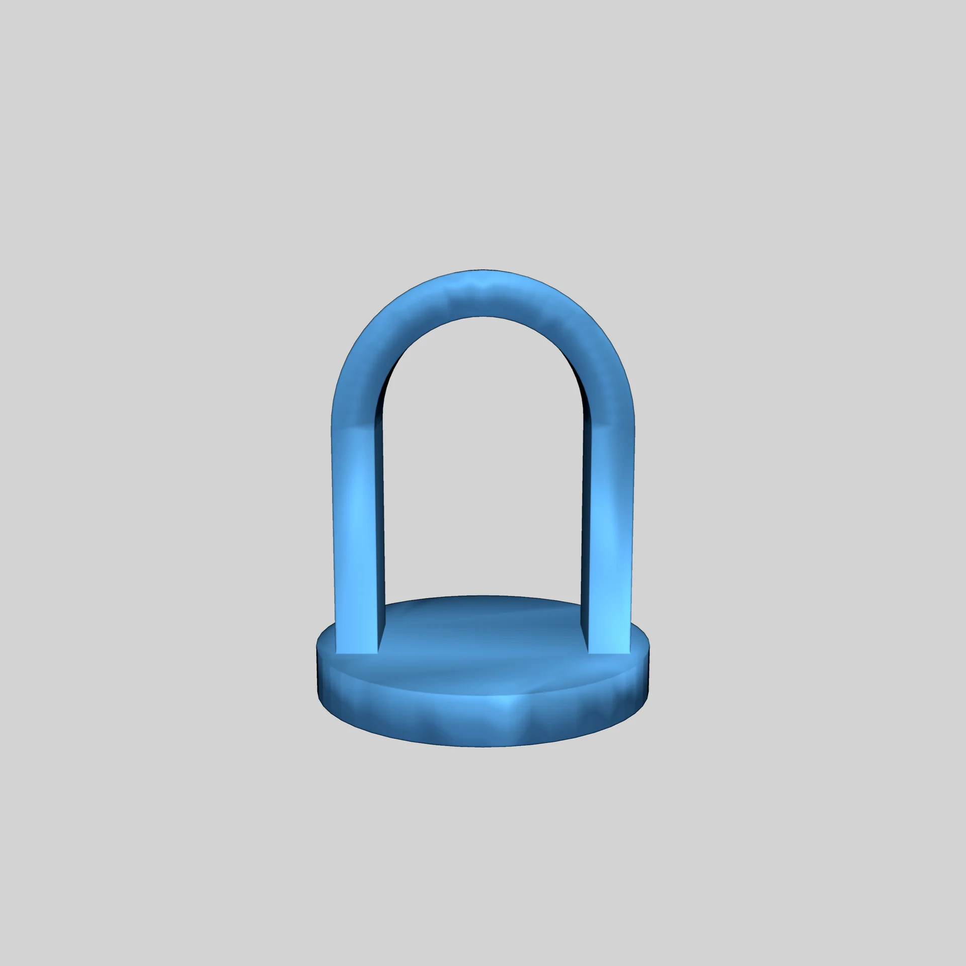 Модель пресс-подборщика мусора