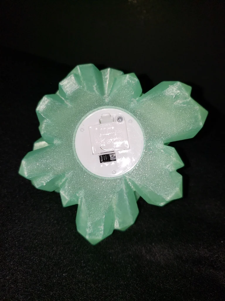 Подсвечник из кристаллов для tealight