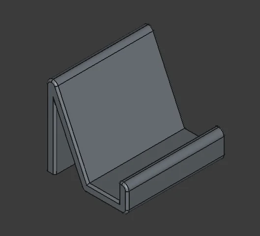 Простой стенд для телефона