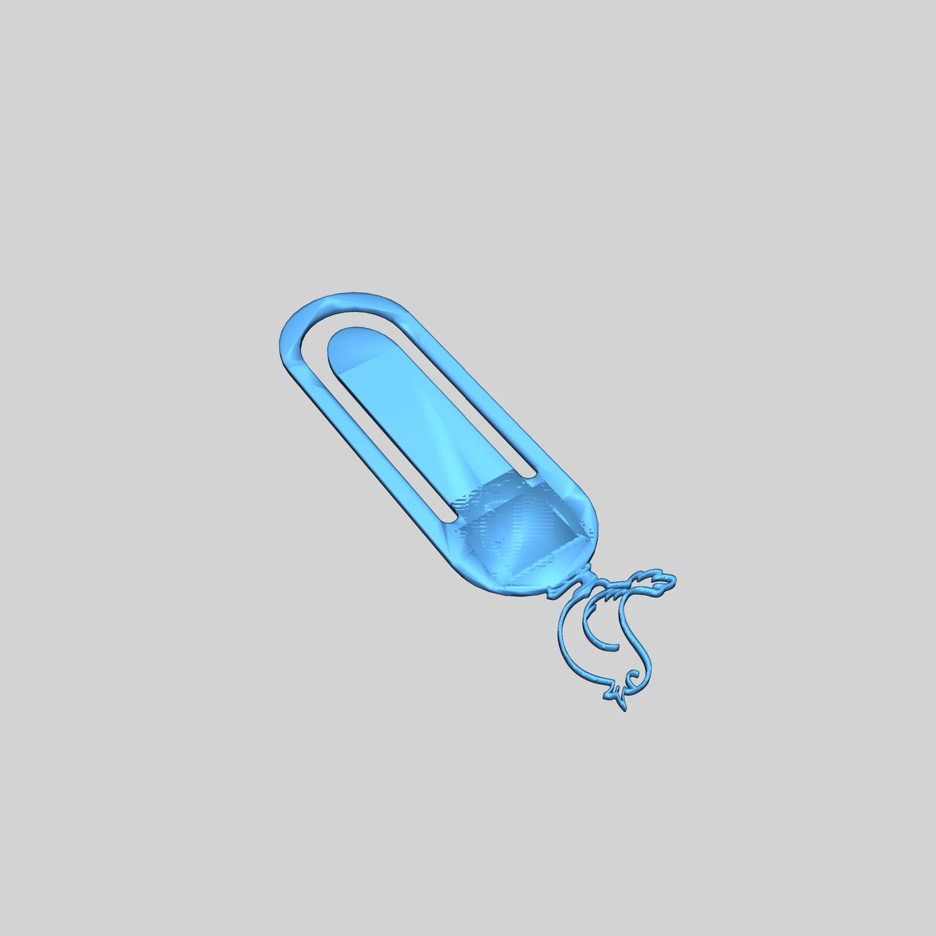 Закладка в форме птицы