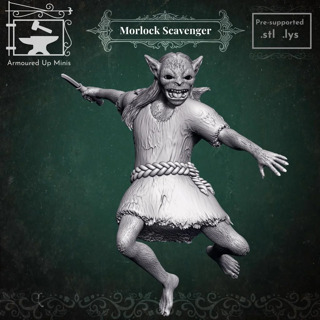 Миниатюра Morlock для настольных игр