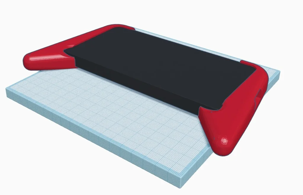 Минималистичный держатель для телефона и геймпад