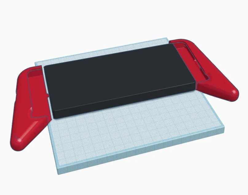 Минималистичный держатель для телефона и геймпад