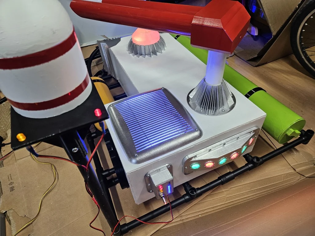 Модель крыши ECTO-1 для Ghostbusters