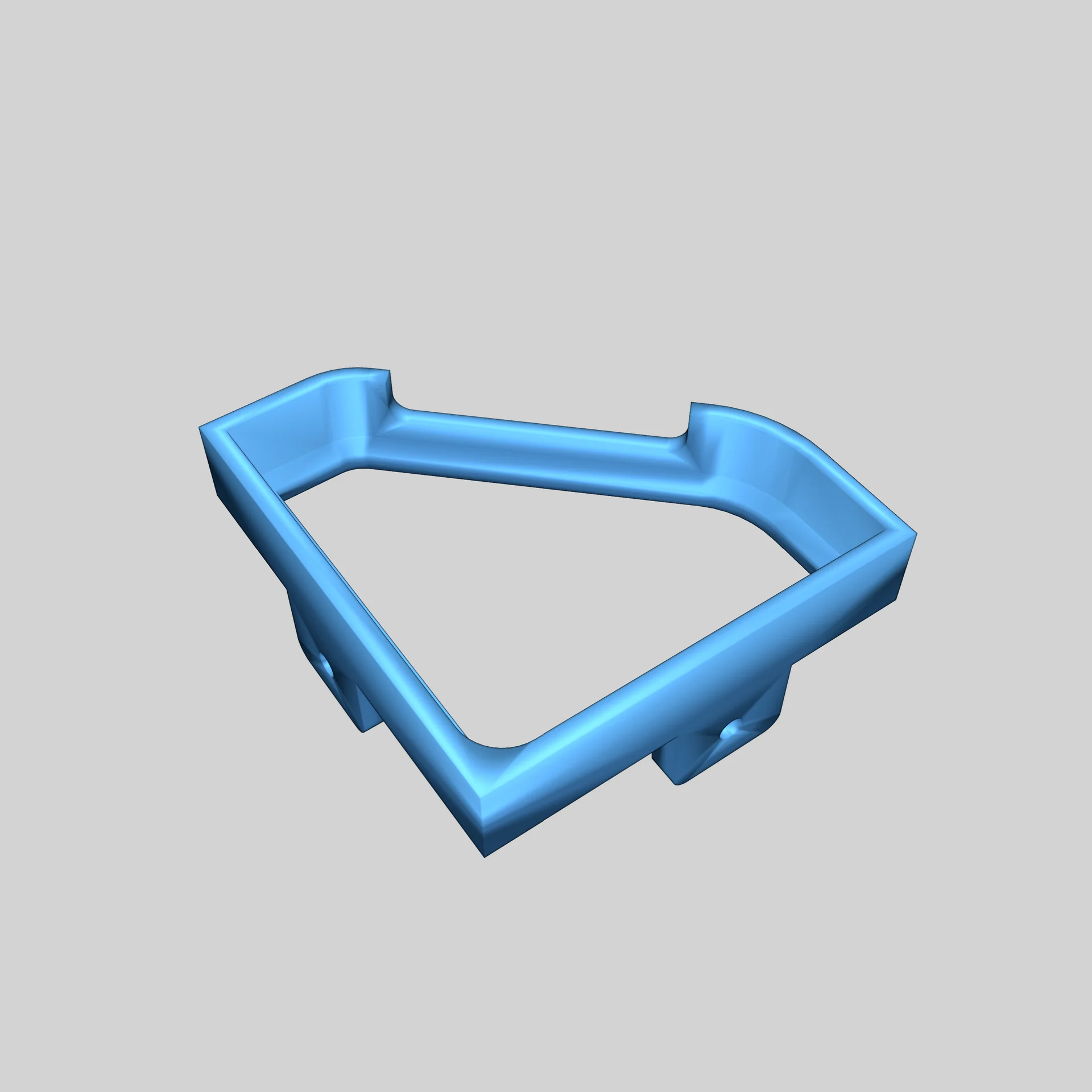 Уголковая розетка для настенного монтажа