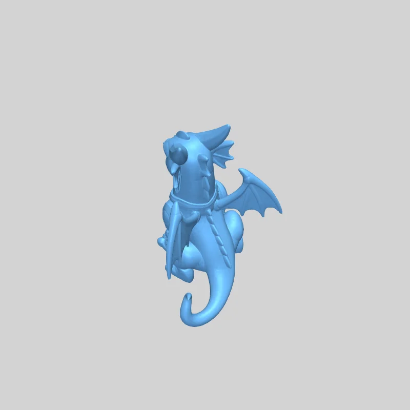 3D Модель: Робот-дракон