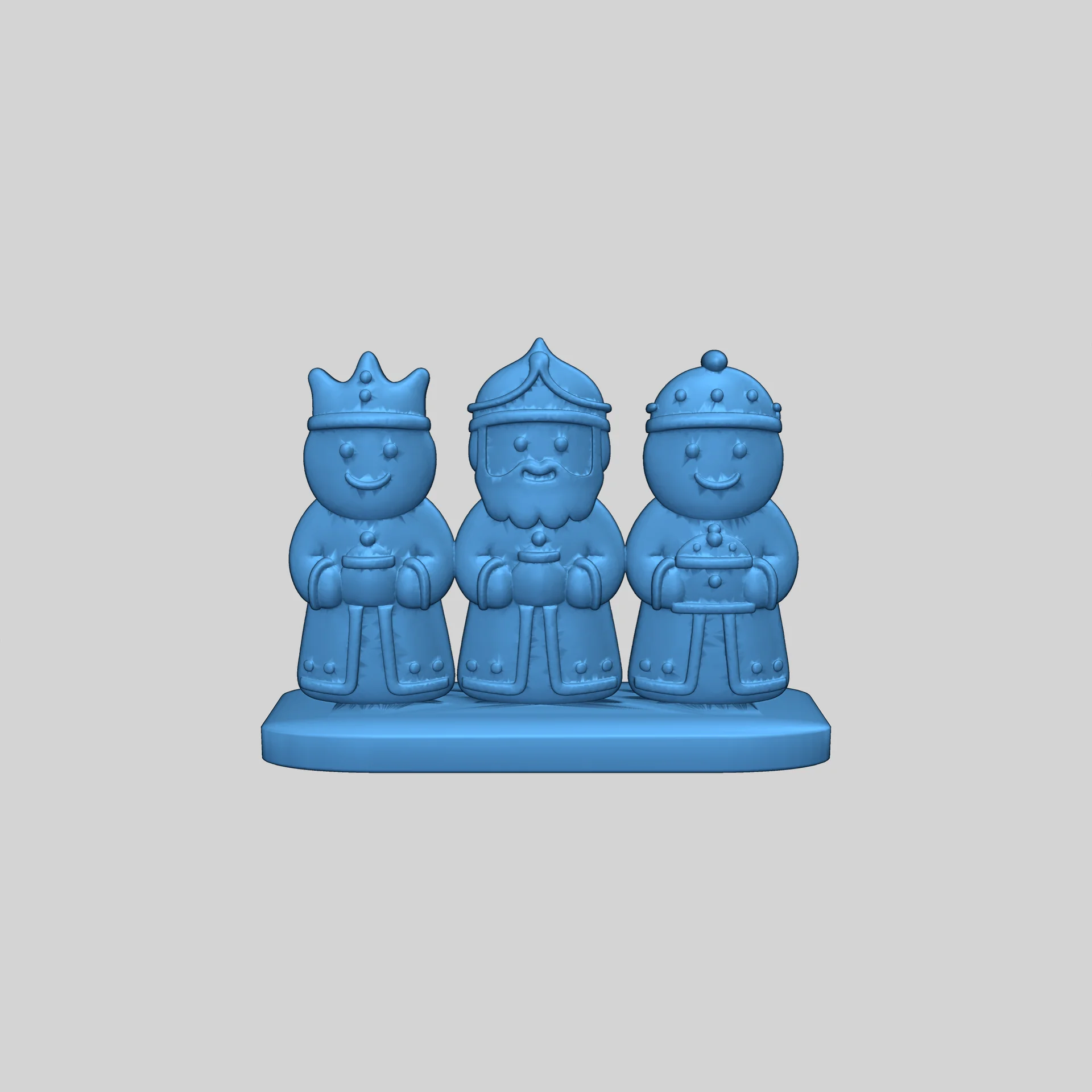 Имбирный пряник: Рождественская сцена