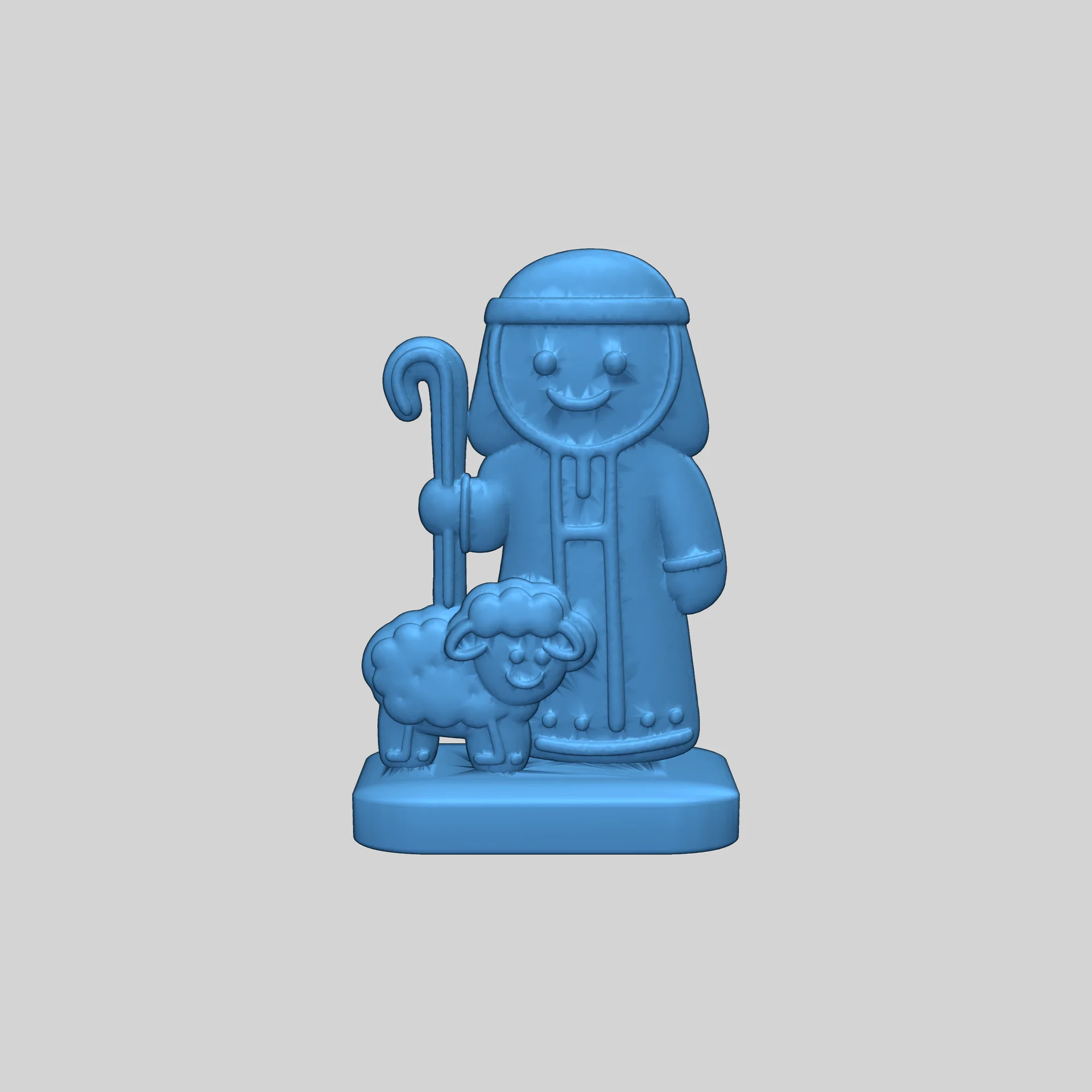 Имбирный пряник: Рождественская сцена