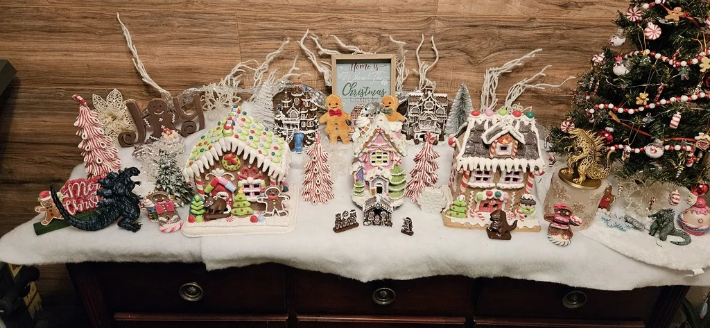 Имбирный пряник: Рождественская сцена