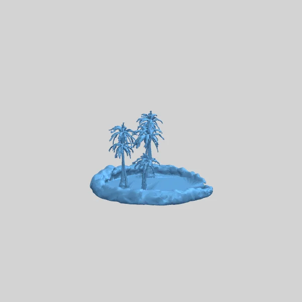 Oasis Mirage Terrain - Chamuscado Glass Wastes