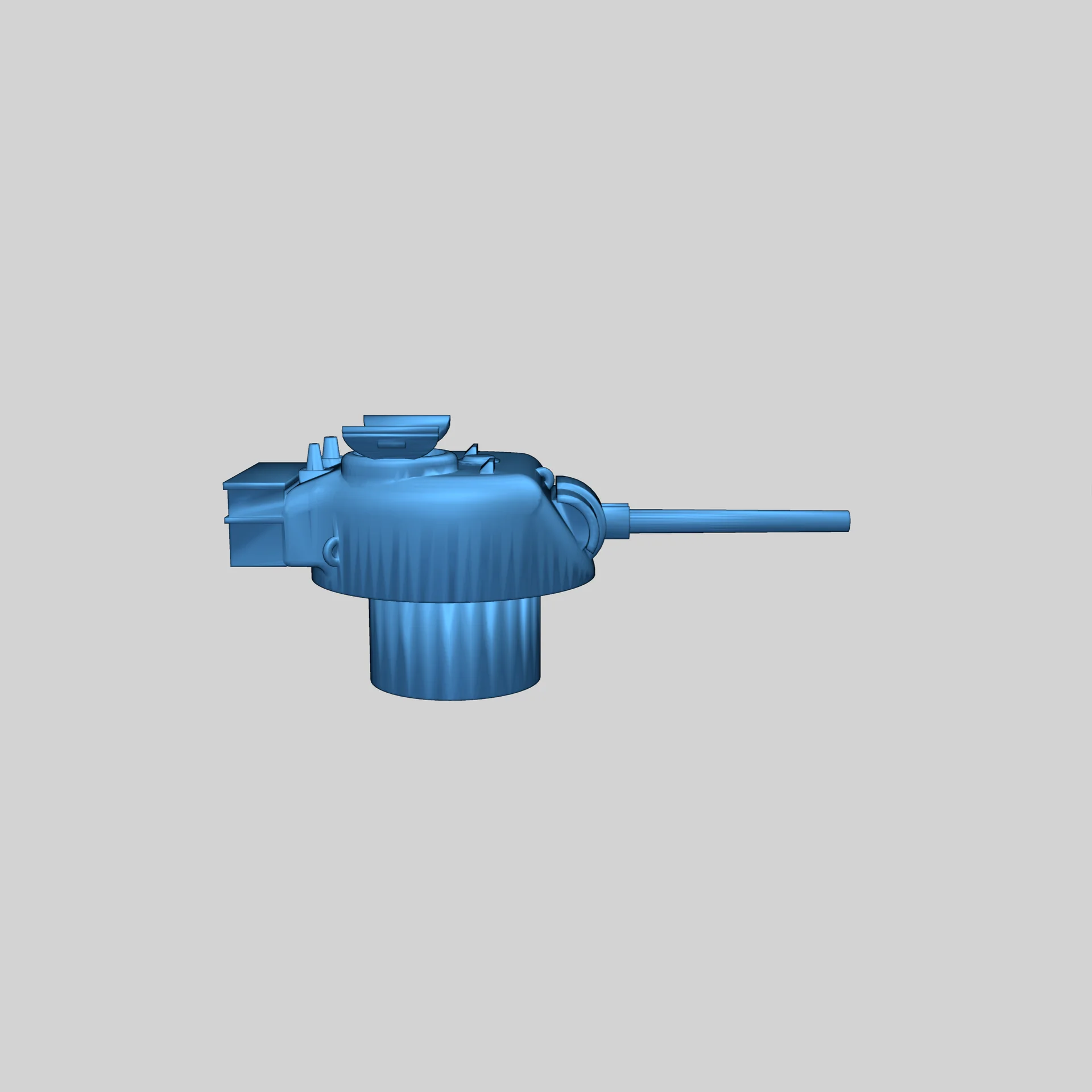 Модель башен Шермана с открытыми люками