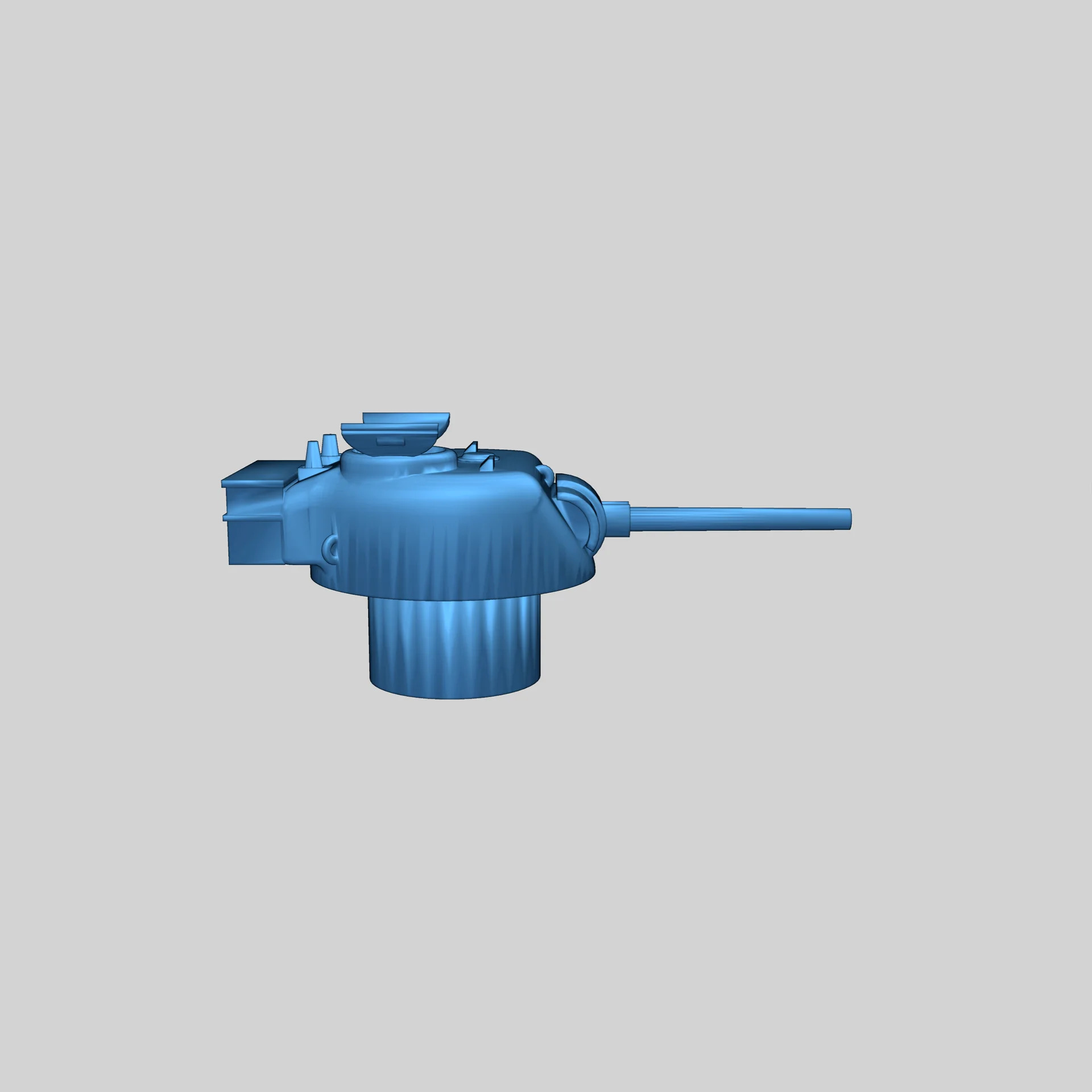 Модель башен Шермана с открытыми люками