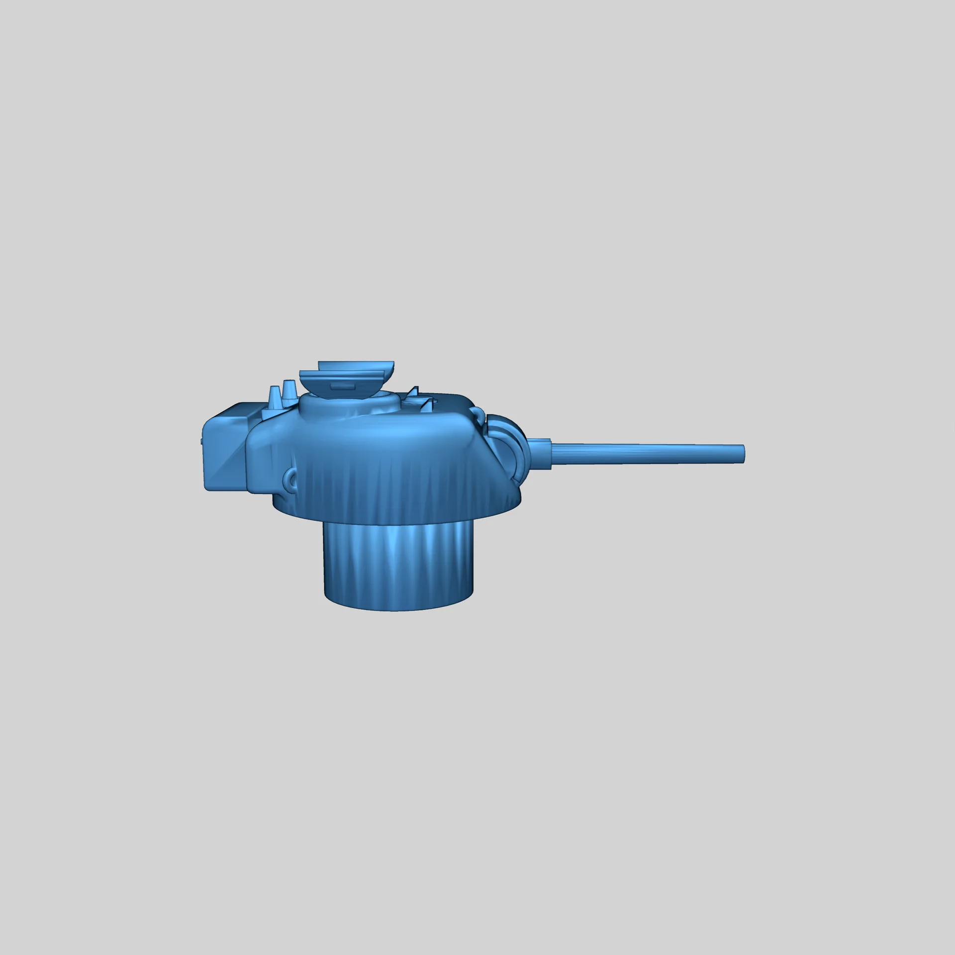 Модель башен Шермана с открытыми люками