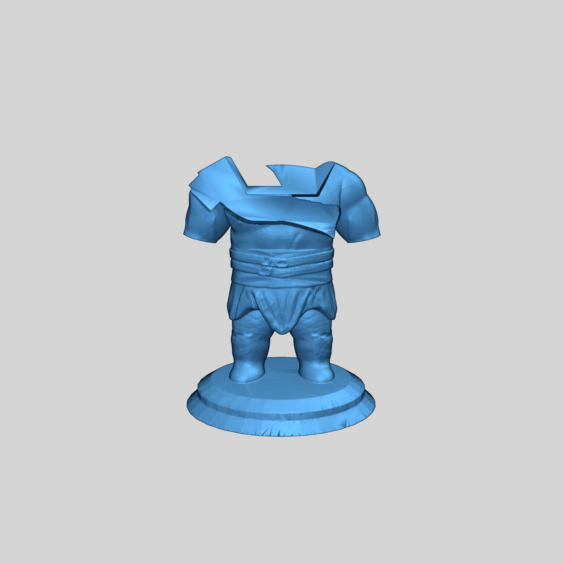 3D Модель Кратоса: Бог Войны