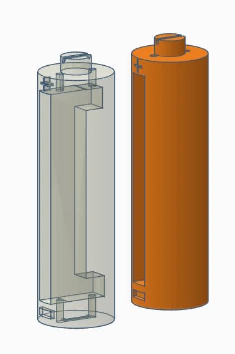 Модель Dummy AA Cell для батарей