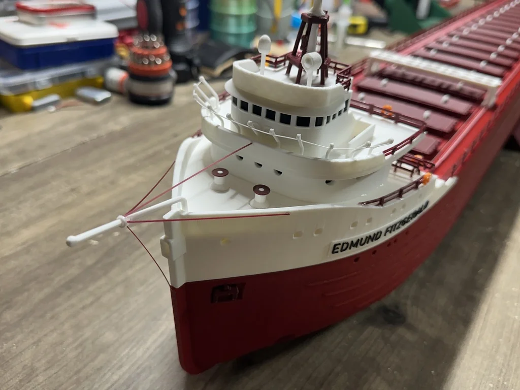 Дополнительные детали для модели Edmund Fitzgerald