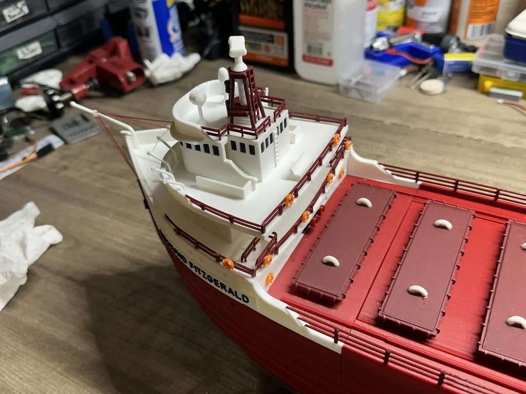 Дополнительные детали для модели Edmund Fitzgerald