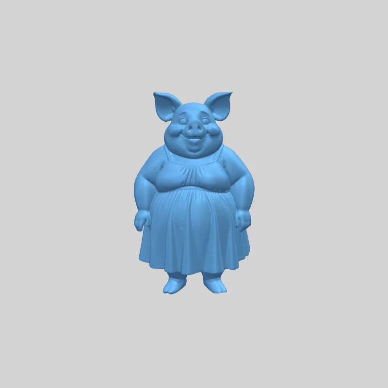 3D Модель: Лейтоа в платье